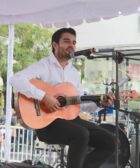 David Rentería en concierto, paseo Chapultepec, Guadalajara, Jalisco